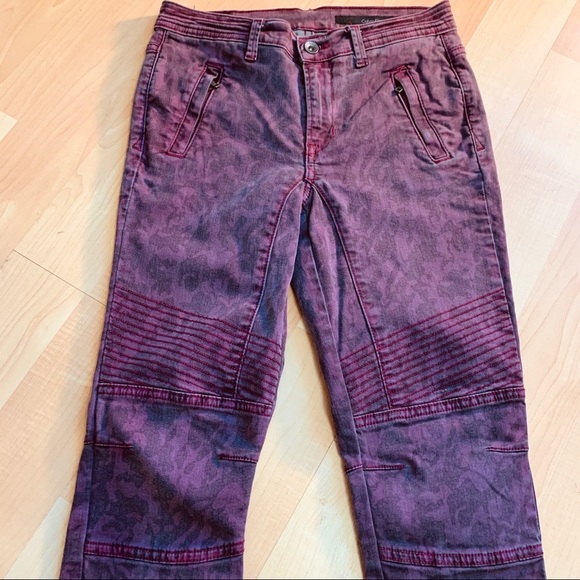 Calvin Klein Ultimate Skinny Winterberry Camo & Green Camo Jeans - Set of 2 - Picture 4 of 16